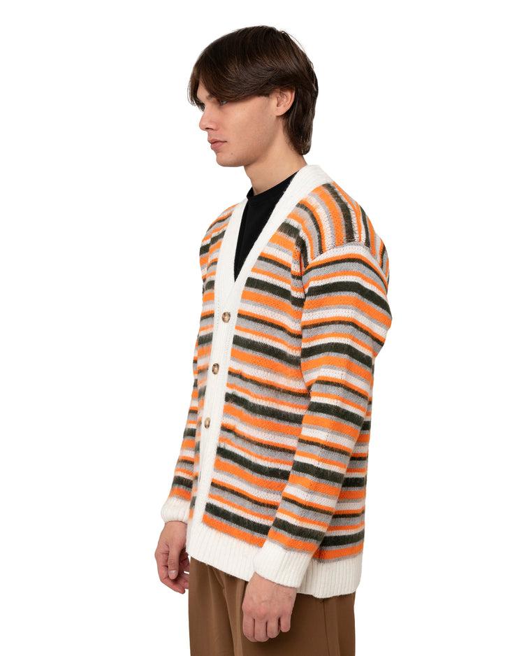 Why not brand Cardigan a righe in Mohair Grandi sconti