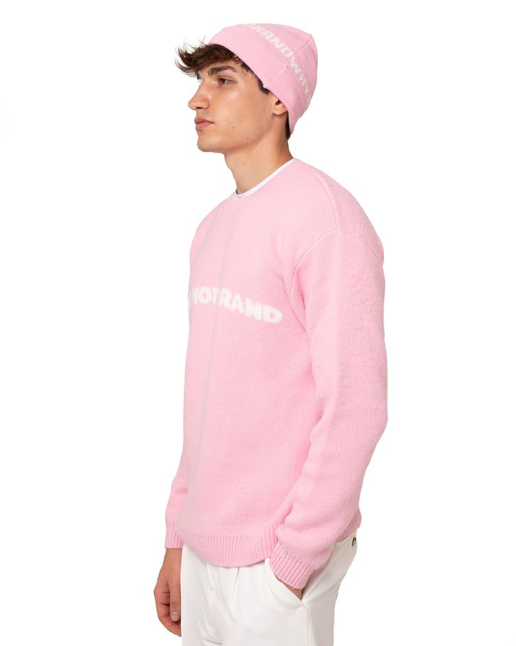 Why not brand Maglione girocollo in Mohair con logo Bestseller