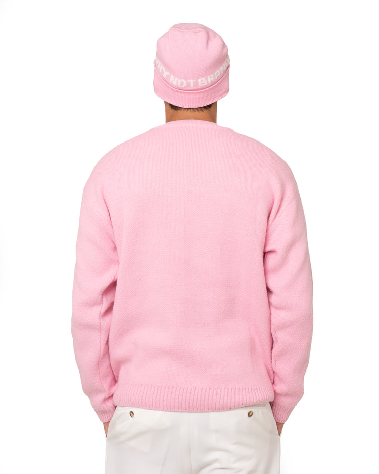 Why not brand Maglione girocollo in Mohair con logo Bestseller