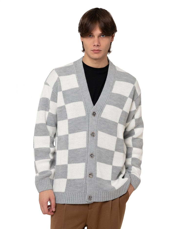Why not brand Cardigan con fantasia quadri Offerte stagionali
