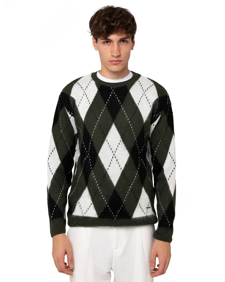 Why not brand Maglione girocollo con rombi Liquidazione