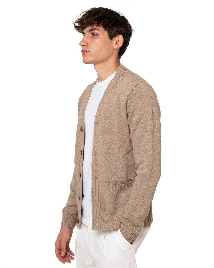 Why not brand Cardigan con bottoni e tasche Comprane uno, ottenene uno gratis