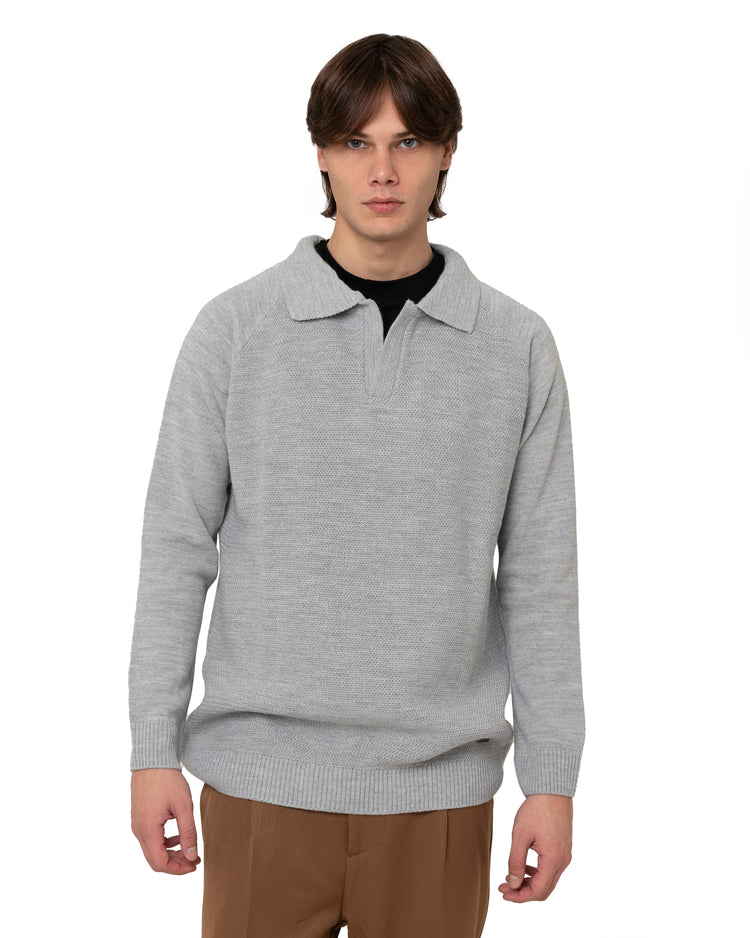 Why not brand Maglione con collo a polo Offerte giornaliere
