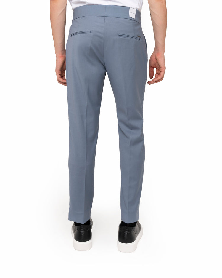 Why not brand Pantalone con pinces e chiusura a doppia fibbia Ultimi tre giorni