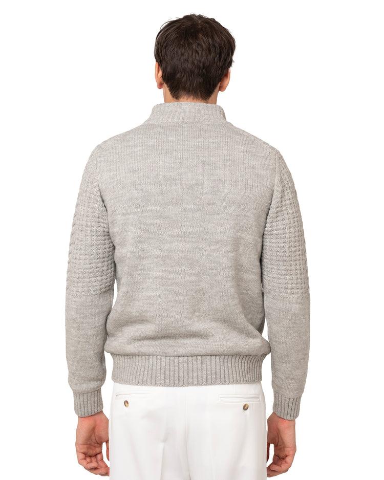 Why not brand Maglione con zip ed interni in pelliccia ACQUISTA ORA