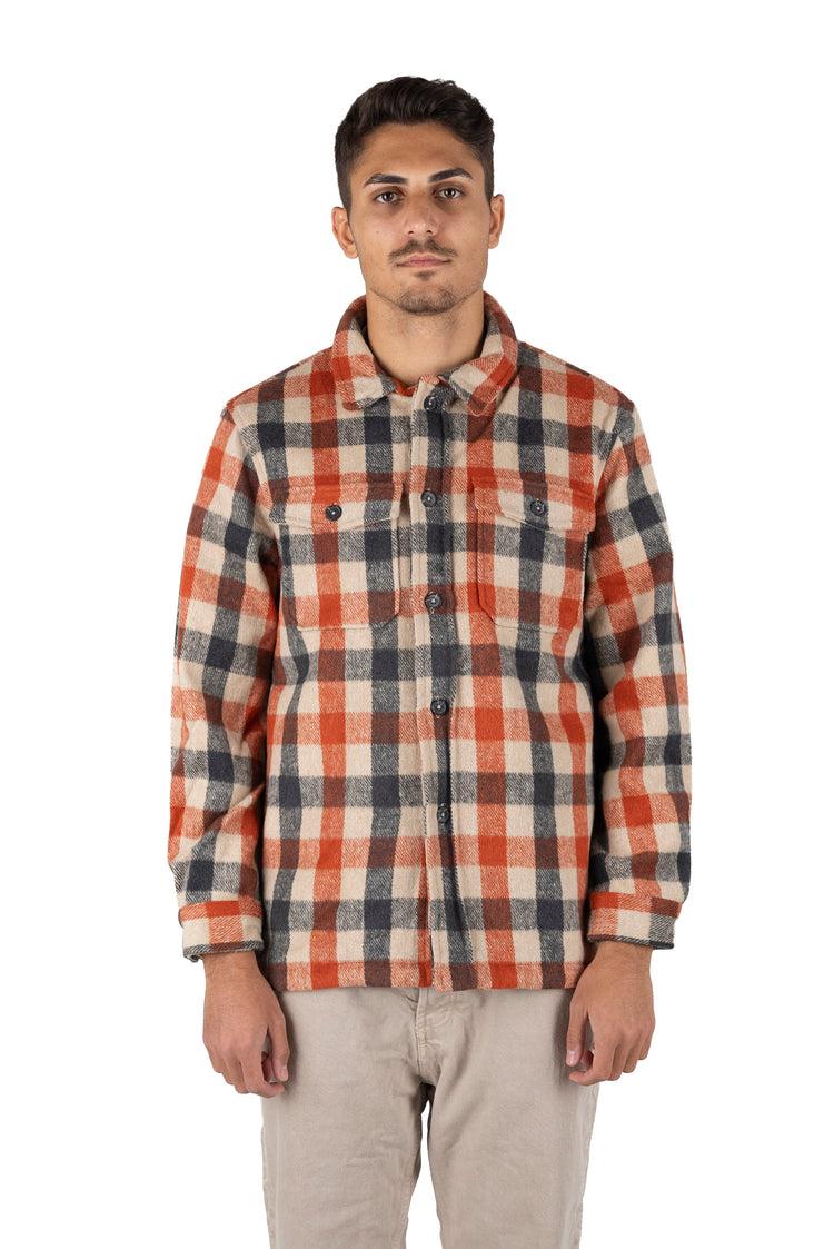 Why not brand Giacca Camicia a quadri Arancione Ultimo giorno