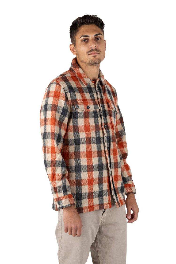 Why not brand Giacca Camicia a quadri Arancione Ultimo giorno