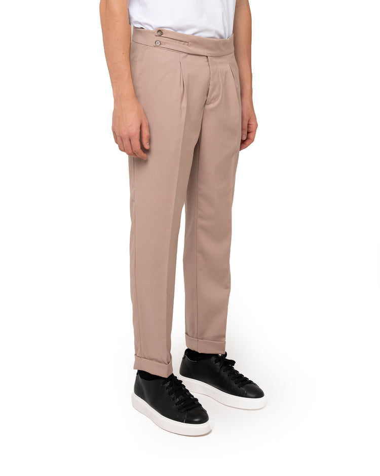 Why not brand Pantalone con pinces e risvolto Promozione temporanea