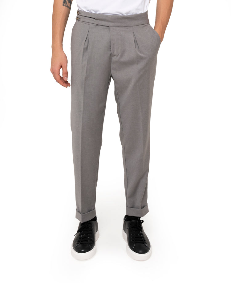 Why not brand Pantalone con pinces e risvolto Promozione temporanea