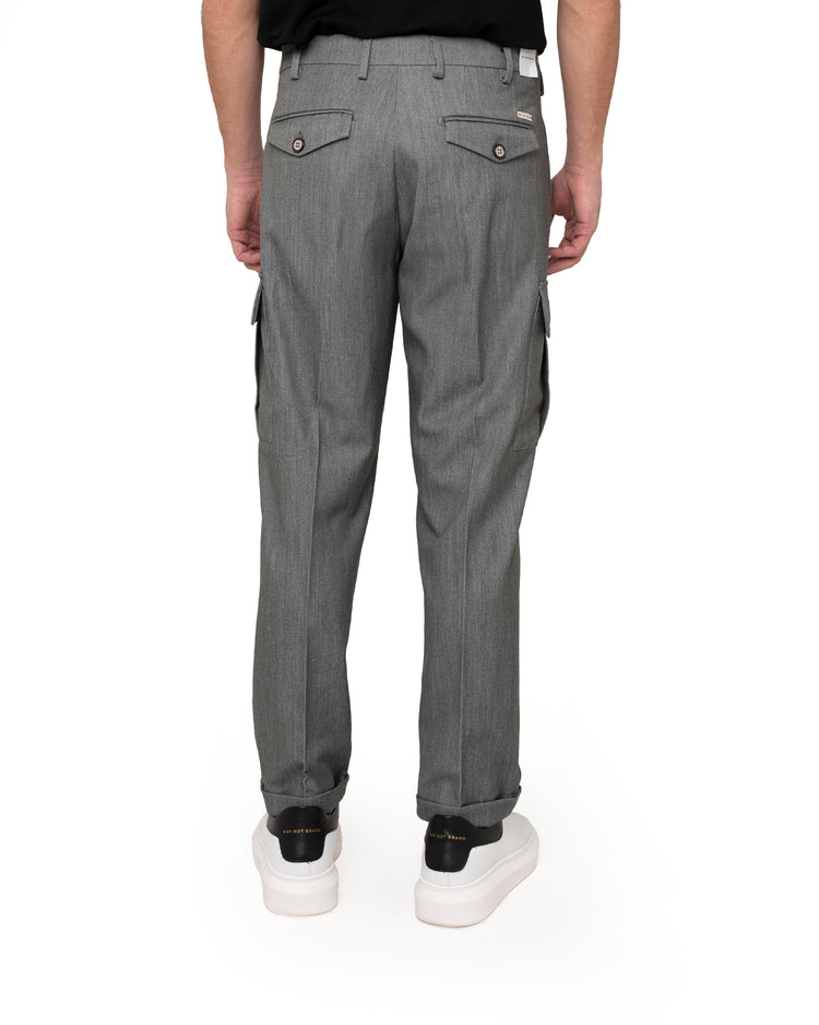 Why not brand Pantalone con abbotonatura laterale e pinces Fino al 50% di sconto