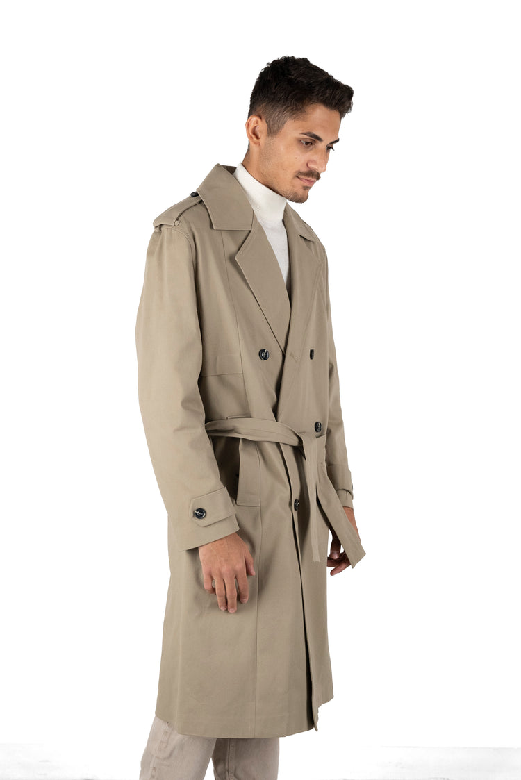 Why not brand Cappotto doppiopetto con laccio Italy