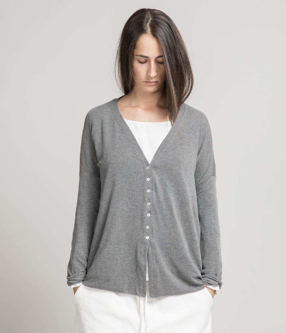 Album Di Famiglia art. 21WUP#41_151 CARDIGAN SOFT INTERLOCK Offerta speciale della fabbrica