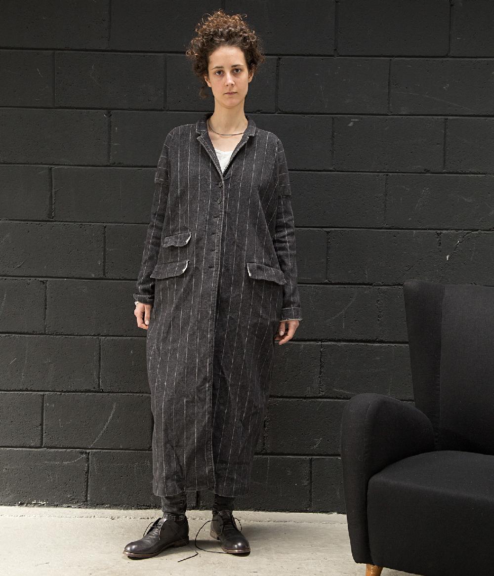 Album Di Famiglia art. 17W4594 LONG COAT GESSATO Qualità
