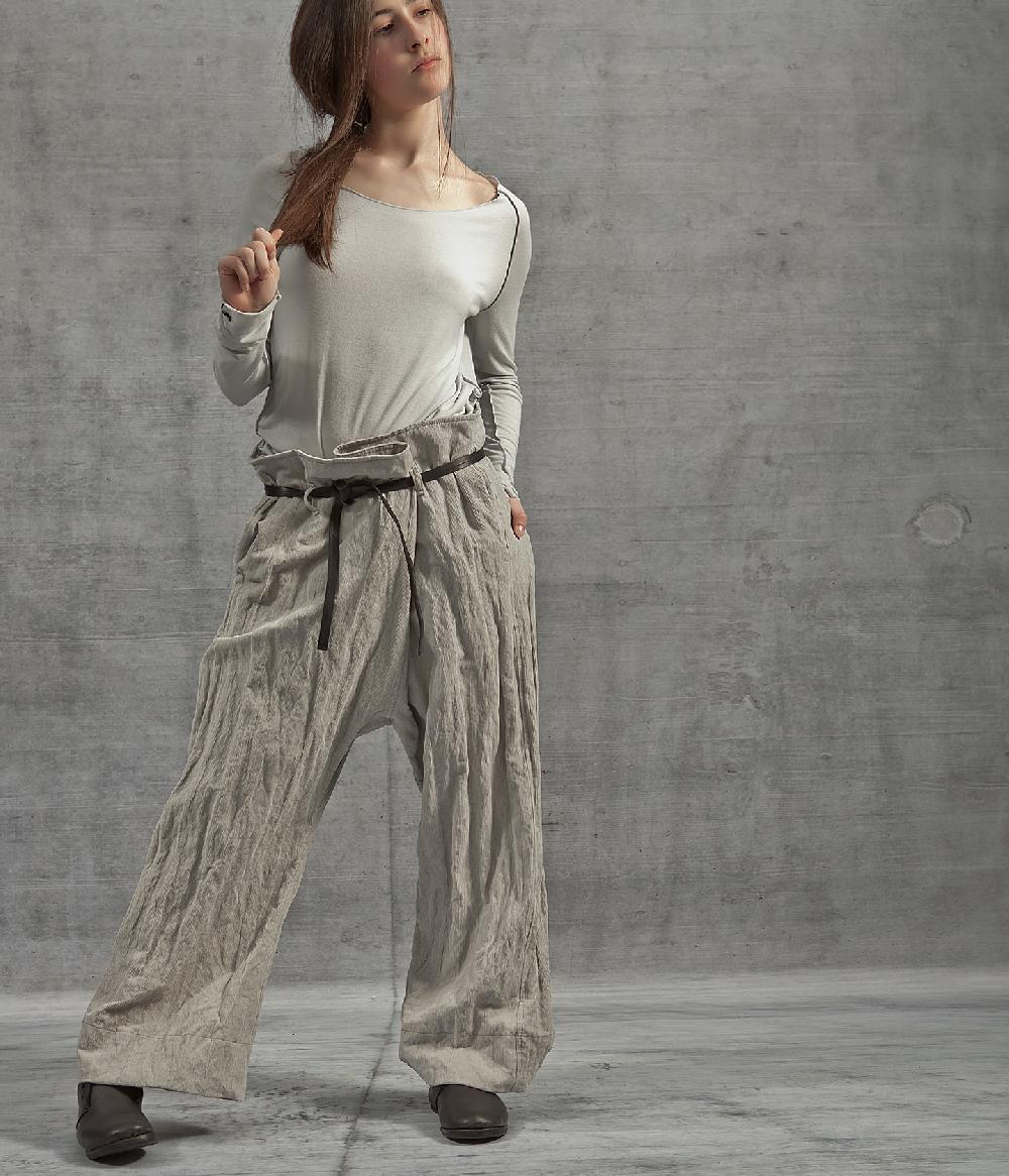 Album Di Famiglia art. 14W23_92 PANTALONE OVER VELLUTO Lightning offer