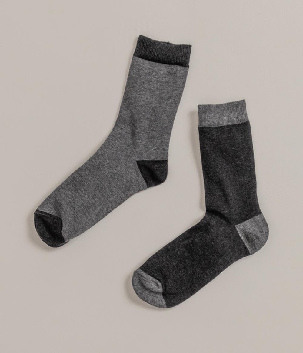 Album Di Famiglia art. 21W9043 SOCKS BICOLOR 2 pieces Vendita