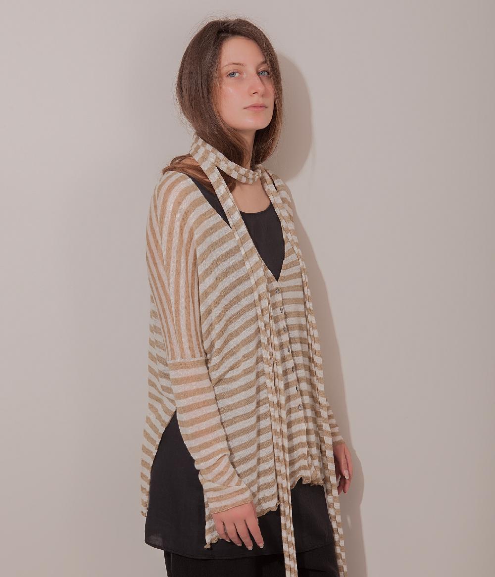 Album Di Famiglia art. 17S#41_80 STRIPED CARDIGAN LR Acquista Ora