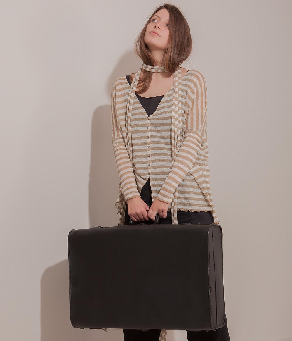 Album Di Famiglia art. 17S#94_11 STRIPED SCARF LR Prezzo Ridotto