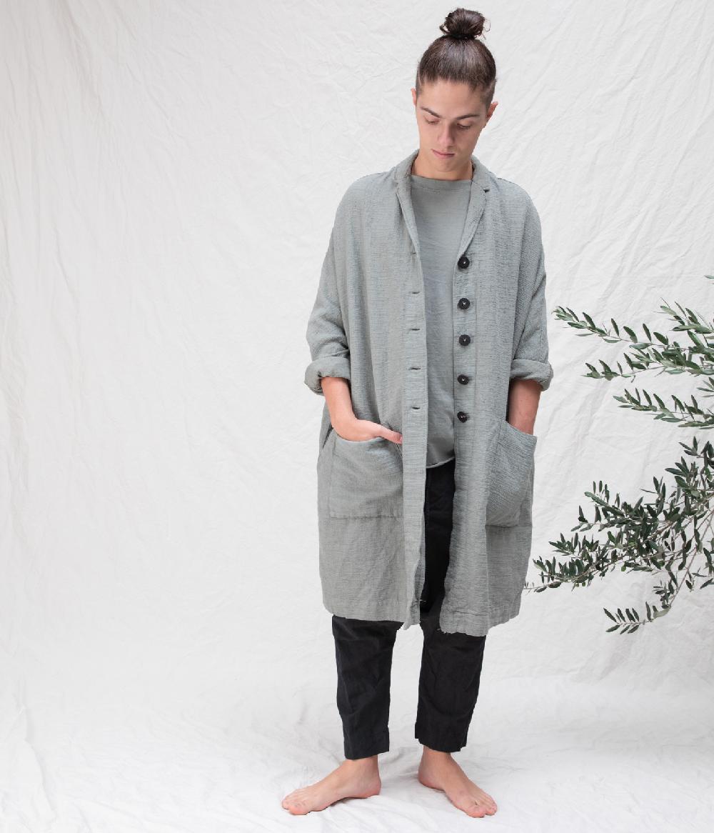 Album Di Famiglia art. 19S#45_04 SUMMER COAT Jacquard _1 Sconto