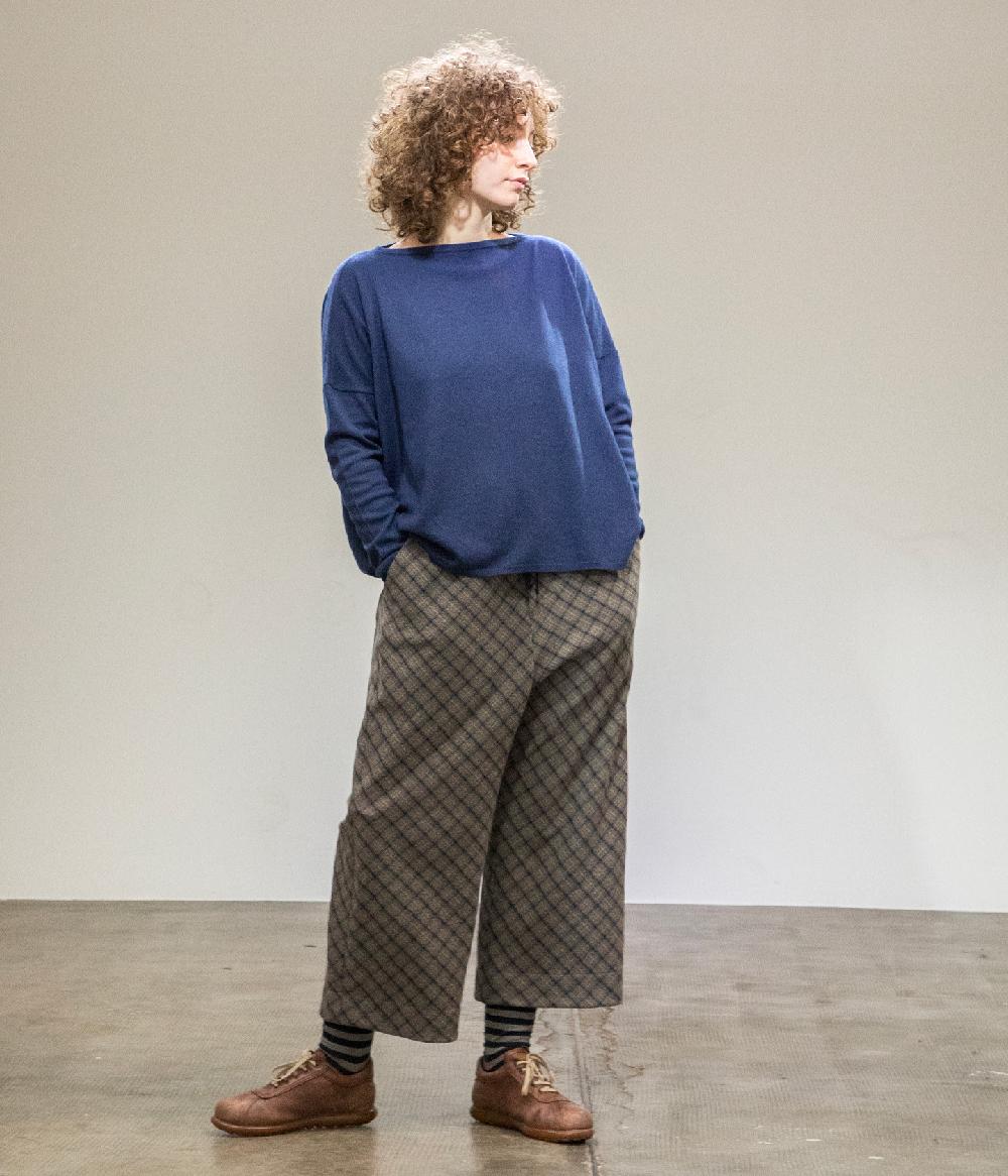 Album Di Famiglia art. 22W#23_241 W&S TROUSERS TARTAN WOOL Offerte esclusive