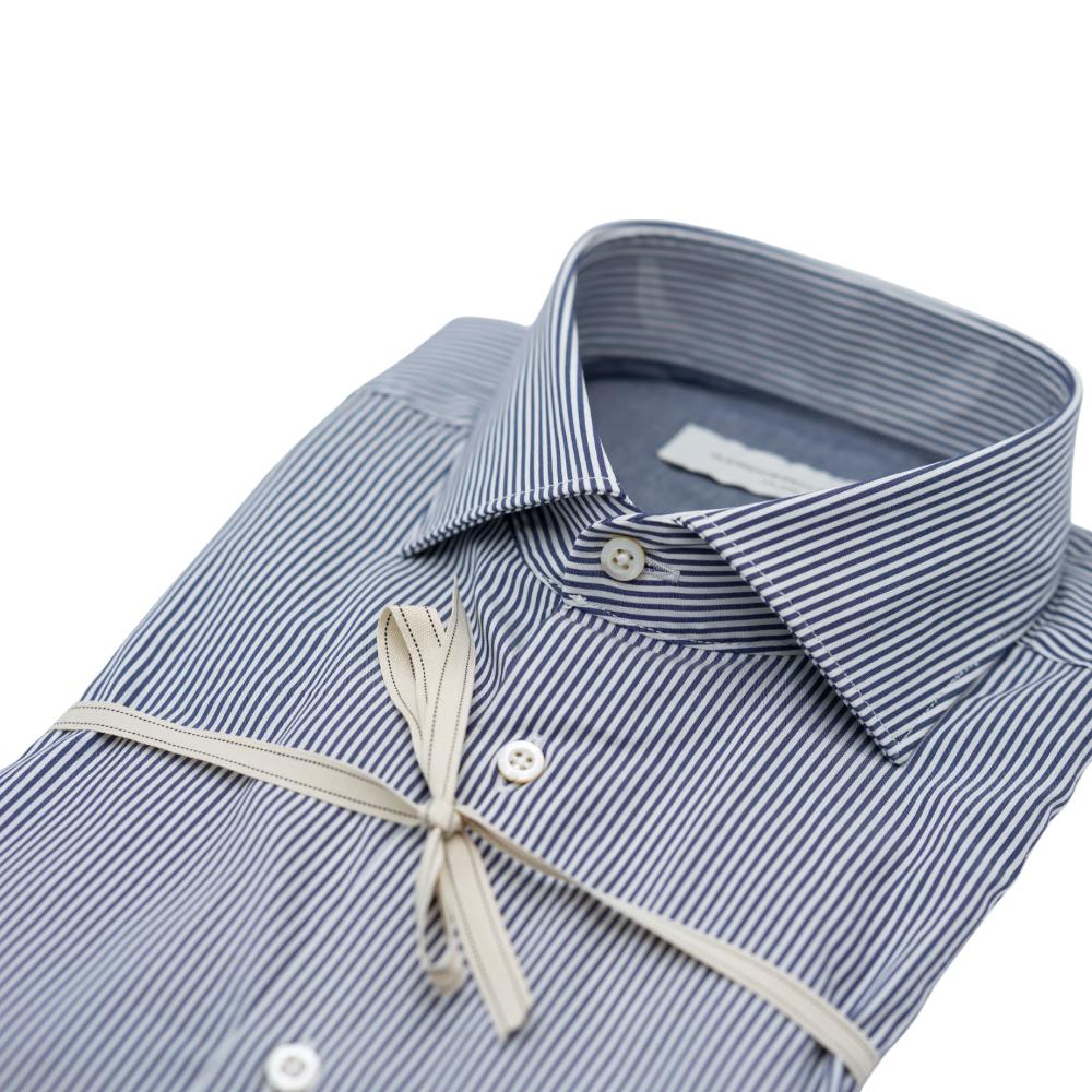 Alessandro Lamura Camicia Fantasia A Riga – 100%Cotone 2025