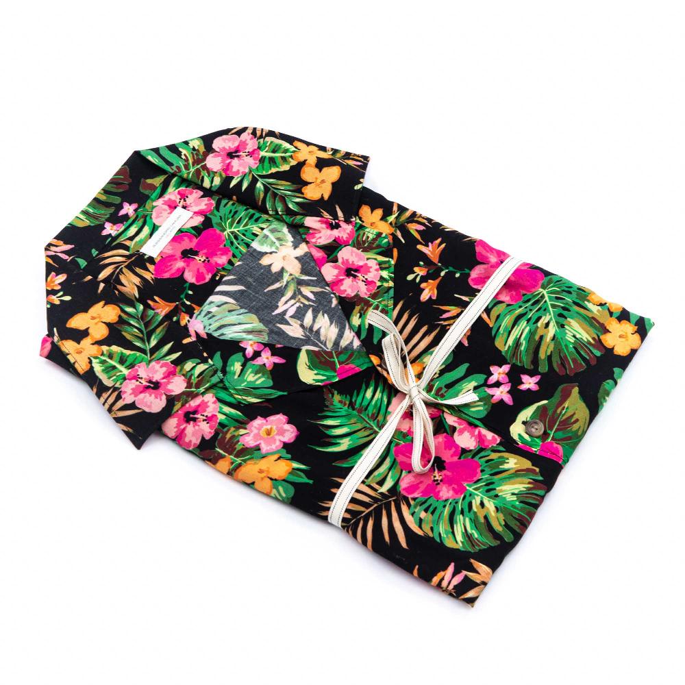 Alessandro Lamura Camicia Floreale Fantasia Collo Hawaii Negozi Online