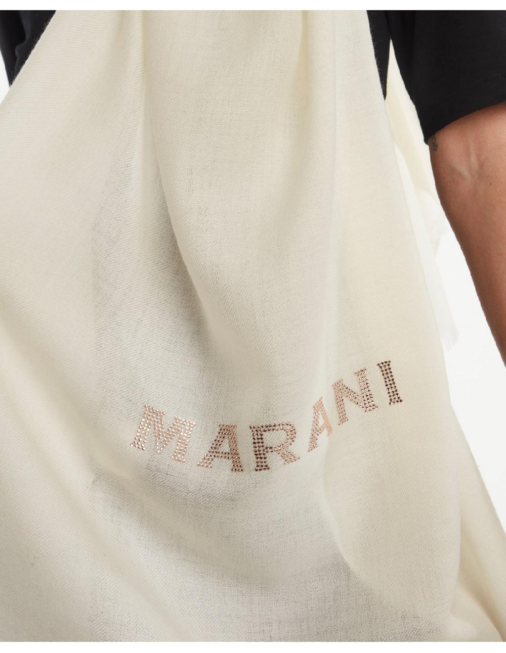 Angelo marani SCIARPA C/APPLICAZ Qualità