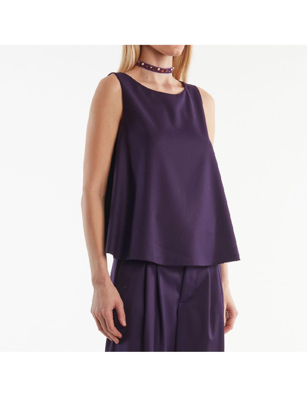 Angelo marani TOP C/INCROCIO SUL DIETRO+APPL Sconto