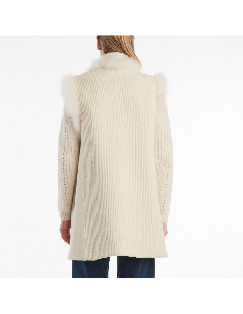Angelo marani GILET C/BORDI IN PELLICCIA Novità