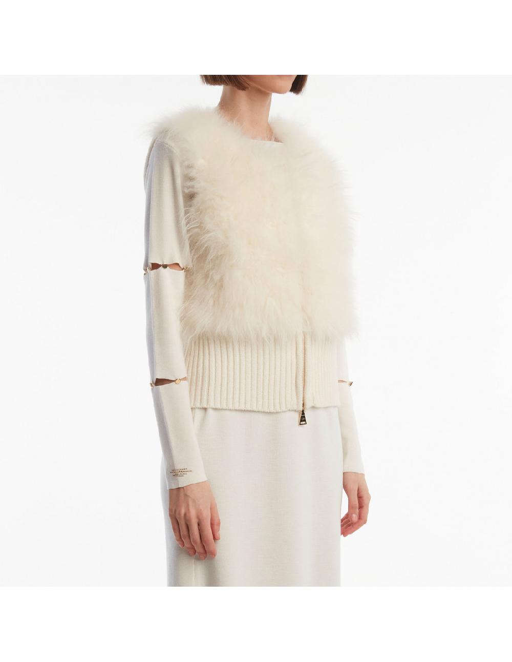 Angelo marani GILET C/PELLICCIA In Vendita